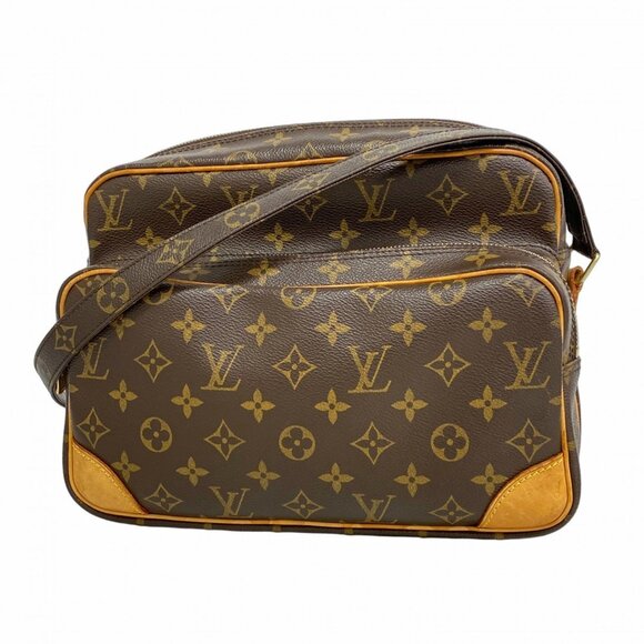 LOUIS VUITTON Brown Monogram Shoulder Bag